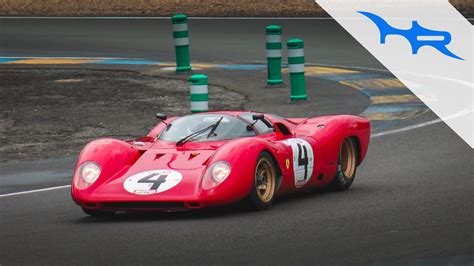 1969 Ferrari 312p Roaring V12 30l At Le Mans Classic Youtube