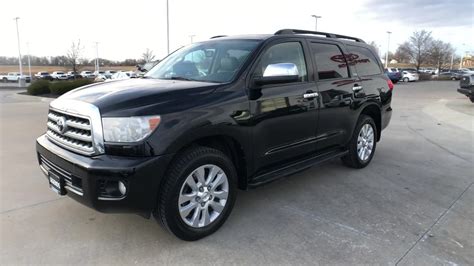 Pre Owned 2013 Toyota Sequoia Platinum Sport Utility In Kansas City