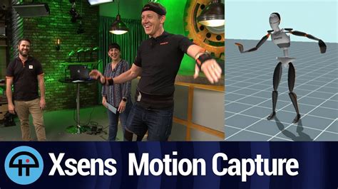 xsens 3d motion capture system with inertial sensors youtube