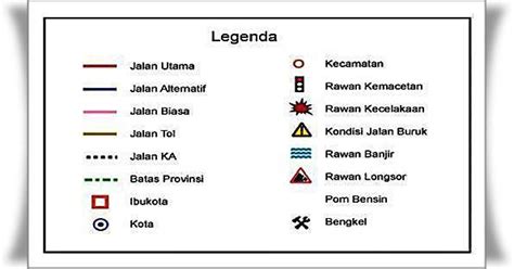 Simbol Dan Legenda Dalam Peta Indonesia Rahman Gambar