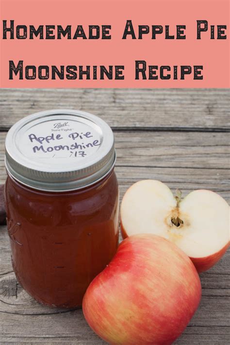 This recipe is totally such a perfect beverage to accompany you. Homemade Apple Pie Moonshine | Recipe | Apple pie moonshine, Homemade apple pies, Homemade alcohol