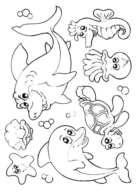 Sea Otter Coloring Page At Free