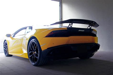 Lamborghini Huracan Carbon Fiber Rear Wing Spoiler For Lp610 Lp580