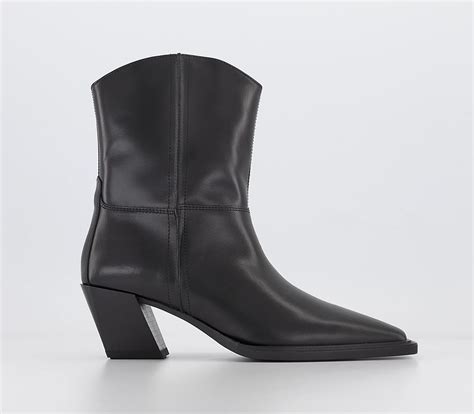 Vagabond Shoemakers Alina Western Boots Black Back In Stock