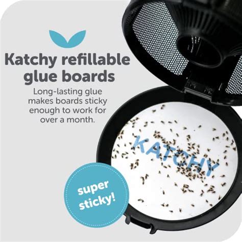 Katchy Insect Trap Refillable Glue Boards Set Of 4 Pricepulse