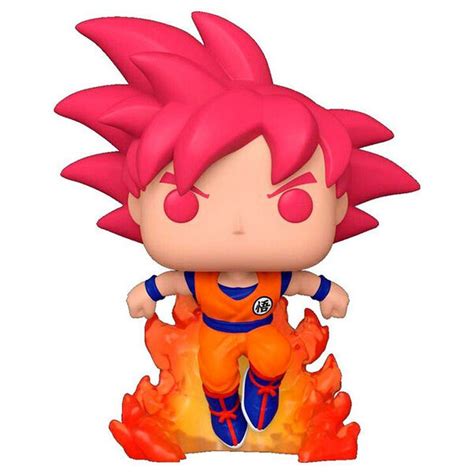 Funko Pop Dragon Ball Super Super Saiyan God Goku Exclusive Flerfärgad Techinn