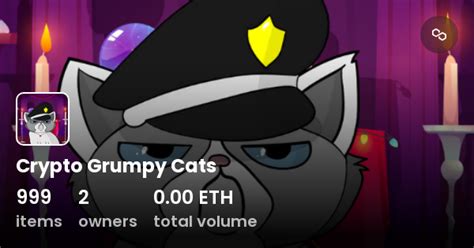 Crypto Grumpy Cats Collection Opensea