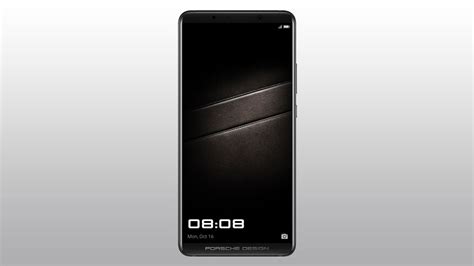Porsche Design Teams With Huawei For The Sleek ‘mate 10 Smartphone