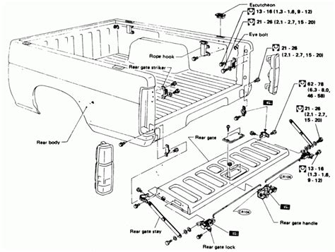 Load Wiring Silverado Tailgate Parts Diagram