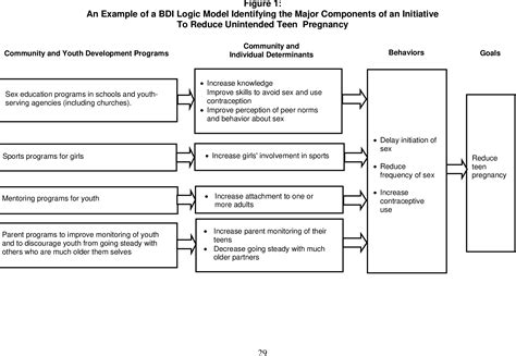 figure 1 from bdi logic models a useful tool for designing strengthening and evaluating
