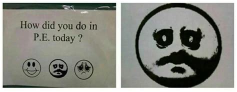 Cursed Sad Smiley Exam Meme Rfindameme