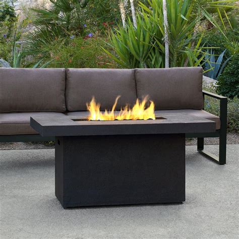 Hence you may need to order online. Real Flame Ventura 50 in. Fiber-Concret Rectangle Chat ...