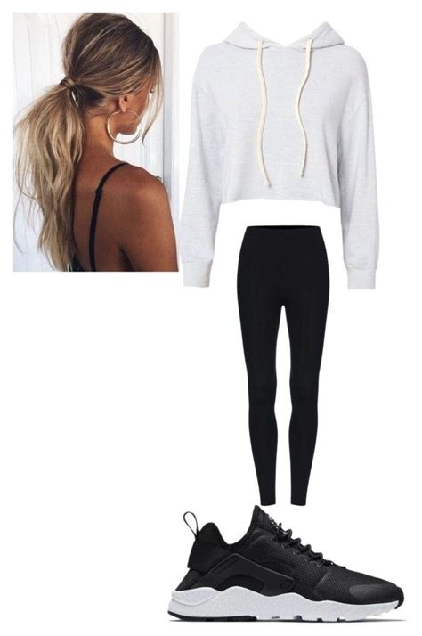 Lazy Day Outfit By Jno712 Liked On Polyvore Featuring Monrow And Nike