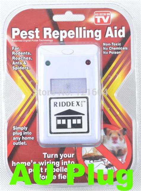 The riddex pest repelling aid turns the wiring in the walls into an invisible pest repelling force. 2019 AU Plug Riddex Plus Electronic Ultrasonic Pest ...