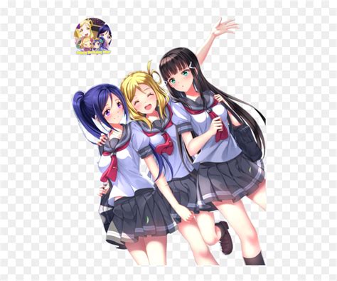 Tons of awesome anime kawaii wallpapers to download for free. Kawaii 3 Anime Girl Best Friends - Anime Wallpaper HD