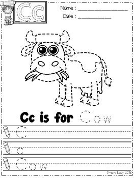 Alphabet Tracing Pages by Smart Lady | Teachers Pay Teachers