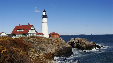 Cape Elizabeth Lighthouse Maine