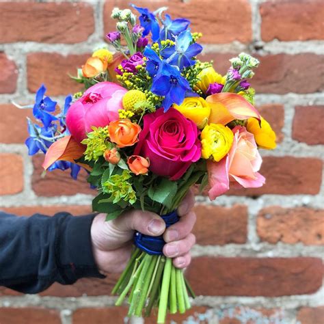 Rainbow Bouquet 🌈 Jane Maples Flowers