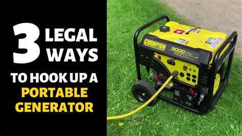 We did not find results for: Choosing a Backup Generator Plus 3 LEGAL House Connection ...