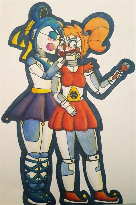 Gimmie A Kiss Babloraballoraby Remake By Meepmorp69 On Deviantart Fnaf Drawings Anime