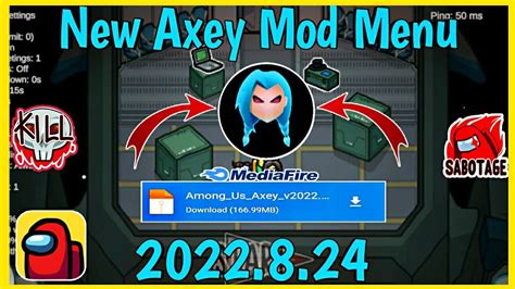 New Among Us Axey V2022824 Mod Menu Apk Always Impostor Axey Mod