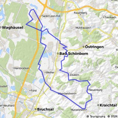 Radwege Und Routen In Und Um Sankt Leon Rot Bikemap Deine Radrouten