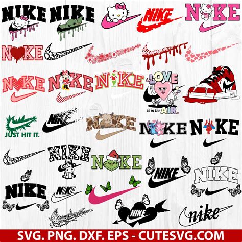 Nike Svg Bundle Nike Svg Nike Logo Svg Trending Svg Fashion Brand