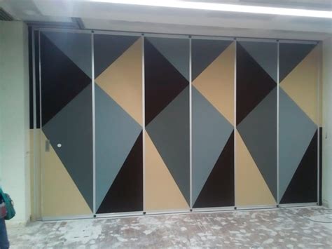 Pintu Lipat Penyekat Ruangan Model Sliding - Partisi Lipat Geser