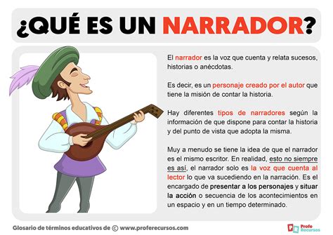 ¿que Es Un Narrador Definición Y Características Del Narrador