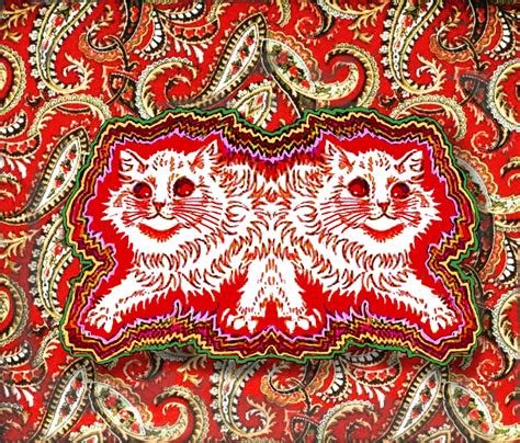 Do louis wain's cat pictures reflect a brain suffering from mental illness? Untitled - Louis Wain - WikiArt.org