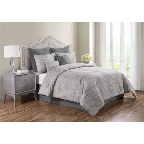 Graden Grey 8pc King Comforter Set At Home