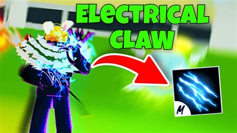 How To Get Electrical Claw In Blox Fruits Youtube