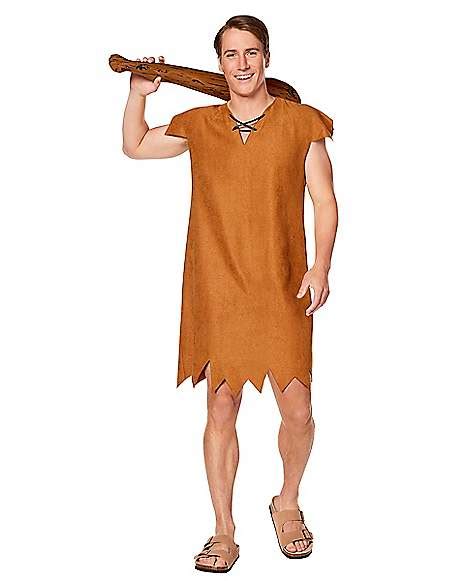 Adult Barney Rubble Costume The Flintstones