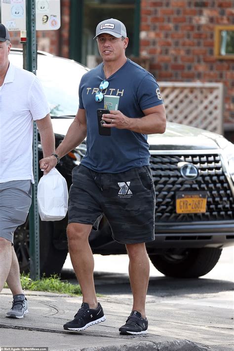 Chris Cuomo Seen Strolling Down Hamptons Street Four Weeks After Brother Andrew Quit As Ny