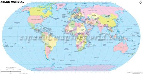 Atlas Mundial Atlas Del Mundo World Political Map World Atlas Map