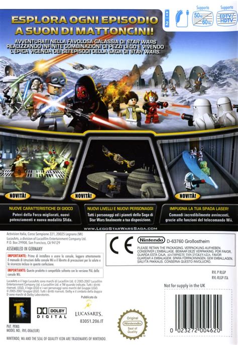 Unfollow lego star wars wii to stop getting updates on your ebay feed. LEGO Star Wars: The Complete Saga (2015) Android box cover ...