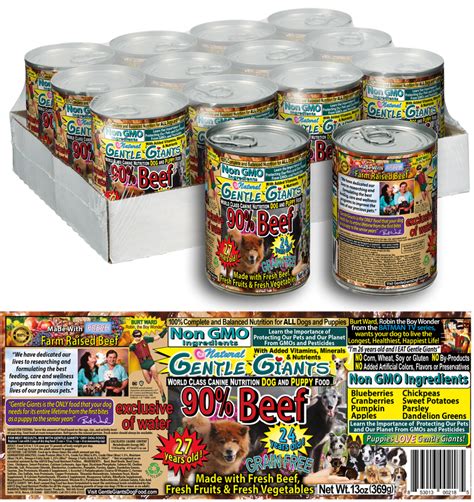 Gentle Giants Dog Food And Products Home
