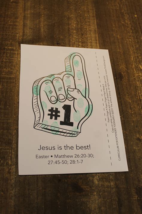 Joe blog: Foam Finger Coloring Page