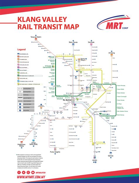 Train Map Klang Valley - Train Maps