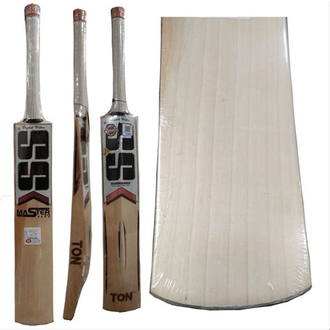It forms a sharp corner like our shoulders. SS MASTER 2000 ENGLISH WILLOW CRICKET BAT - SenKathir