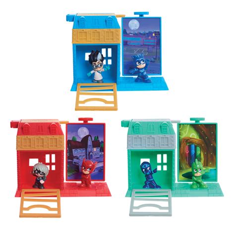Pj Masks Night Time Micros Trap And Escape Playset 1 At Random On Onbuy