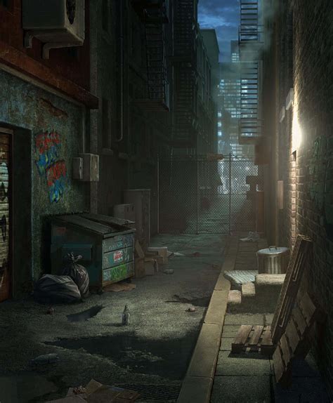 Details More Than 142 Alleyway Background Anime Latest 3tdesign Edu Vn