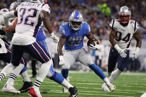 Detroit Lions Kerryon Johnson Was The Nfls 3rd Most Valuable Rb In