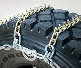 Semi Truck Tire Chains Photos