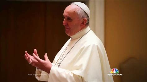 Pope Francis Evolution And Big Bang Theory Are Real Nbc News
