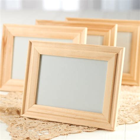 Unfinished Wood Picture Frames Tableware Party Supplies Party
