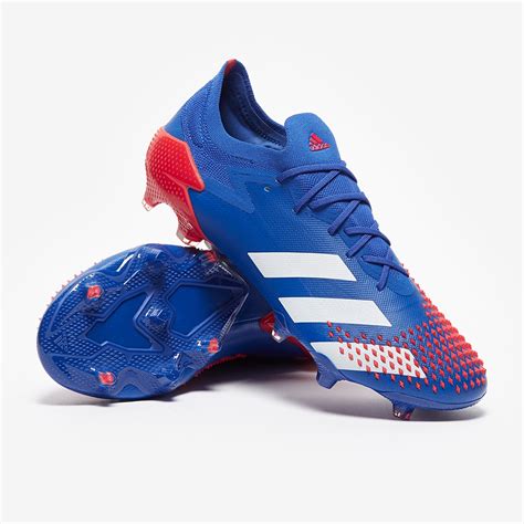 Then the predator lz launched the first predator with a synthetic upper while also moving away from the red/black/white launch colourway. adidas Predator Mutator 20.1 Low FG - Royal Blue/White ...