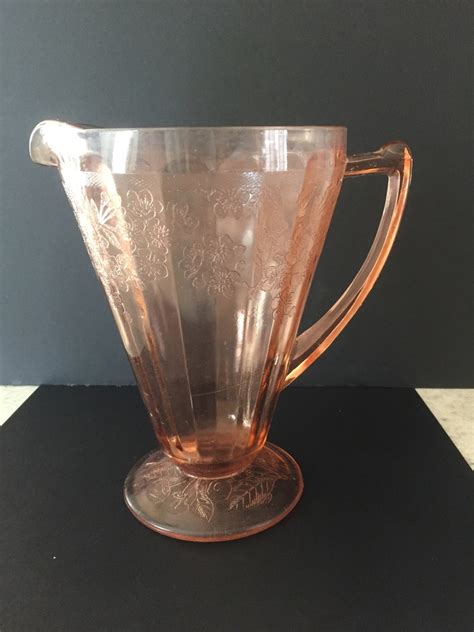 Pink Depression Glass Pitcher Collectors Weekly