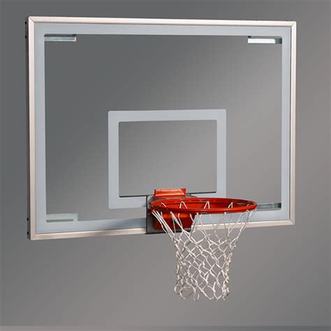 Downsize Rectangular Glass 54x 40 137cm X 102cm Basketball