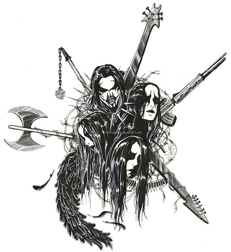 Heavy Metal Drawings At Explore Collection Of